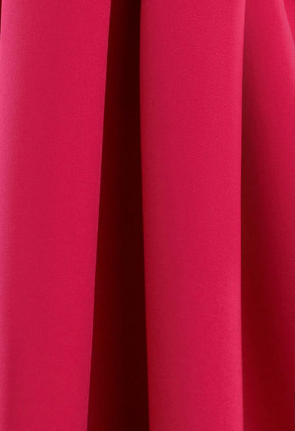 Goddiva Halter Neck Pleated A Line Midaxi Dress